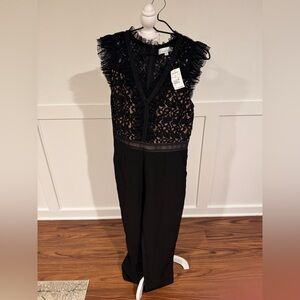 Adelyn Rae Black Lace Dress